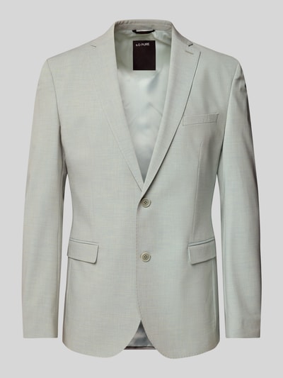 s.Oliver BLACK LABEL Slim Fit Sakko mit Viskose-Anteil Hellgruen 2