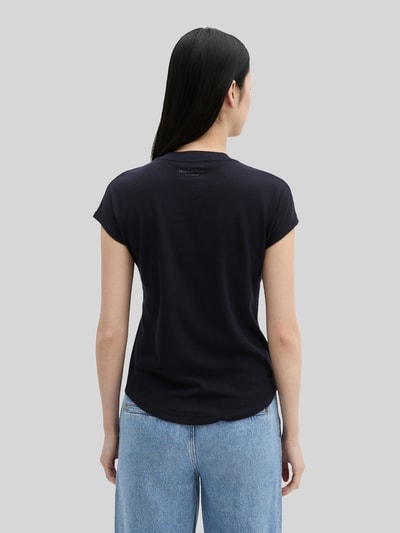 Marc O'Polo Regular Fit T-Shirt aus reiner Baumwolle Marine 5