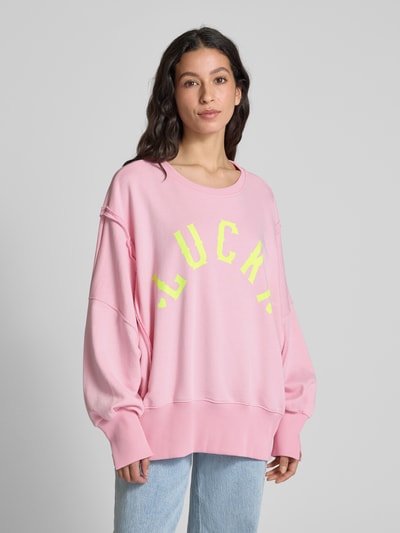 miss goodlife Sweatshirt mit Statement-Print Rosa 4