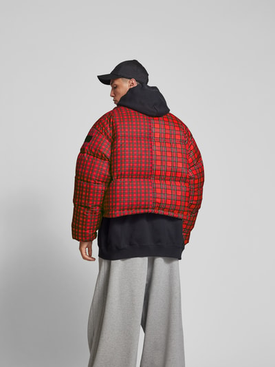 VETEMENTS Steppjacke mit Zweiwege-Reißverschluss Rot 5