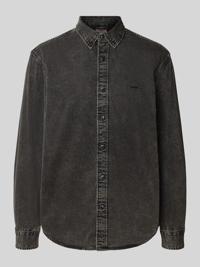 Levi's® Jeanshemd mit Logo-Stitching Black 2