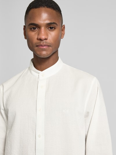 ARMANI EXCHANGE Freizeithemd mit Knopfleiste Weiss 3