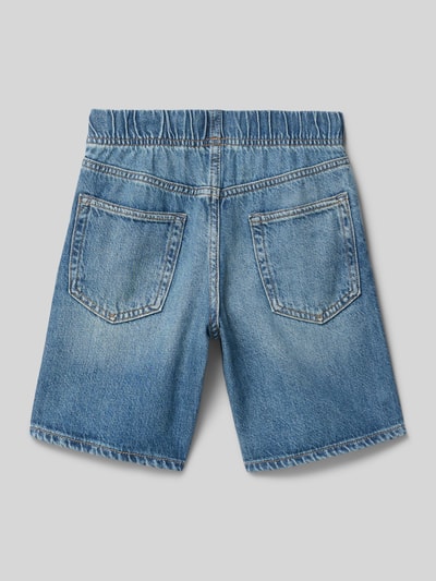 GAP Loose Fit Jeansshorts mit elastischem Bund Blau 3