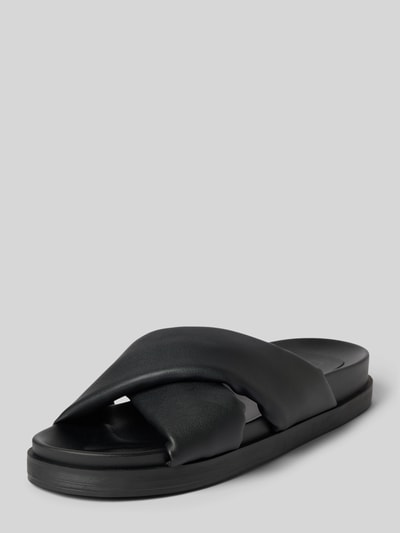 Only Slides mit Strukturmuster Modell 'MINNIE' Black 1