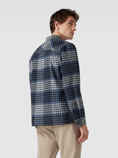 Drykorn Kurtka koszulowa o kroju regular fit ze wzorem w szkocką kratę model ‘GUNRAY’ Niebieski 5