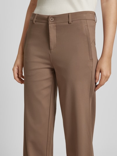 Fransa Regular Fit Stoffhose mit Leistentaschen Modell 'Lano' Taupe 3