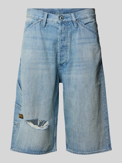 G-Star Raw Bermuda in destroyed-look, model 'BAM' Jeansblauw - 2