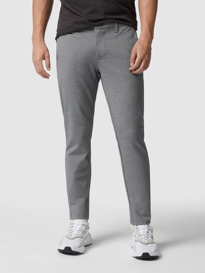 Only & Sons Chino mit Stretch-Anteil Mittelgrau Melange 4