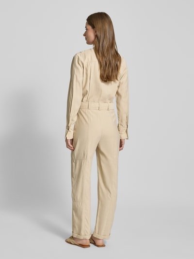 BOSS Orange Jumpsuit mit Taillengürtel Modell 'Daiyla' Sand 5