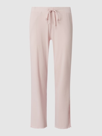 Esprit Pyjama-Hose mit Rippenstruktur  Rose 1