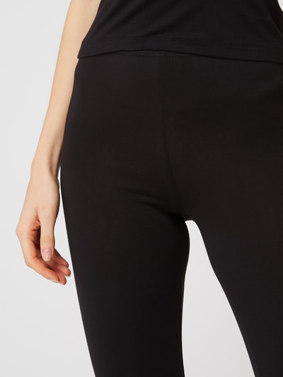 Fransa Legging met elastische band, model 'KOKOS' Zwart - 3