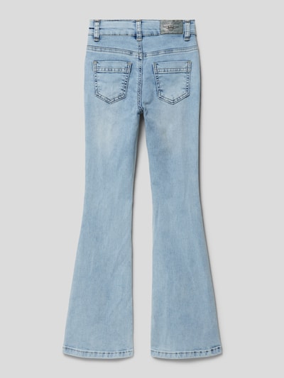 Blue Effect Slim fit jeans in flared cut Lichtblauw - 3