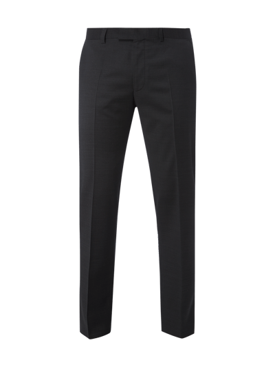 Christian Berg Men Anzug-Hose mit Stretch-Anteil  Anthrazit 1