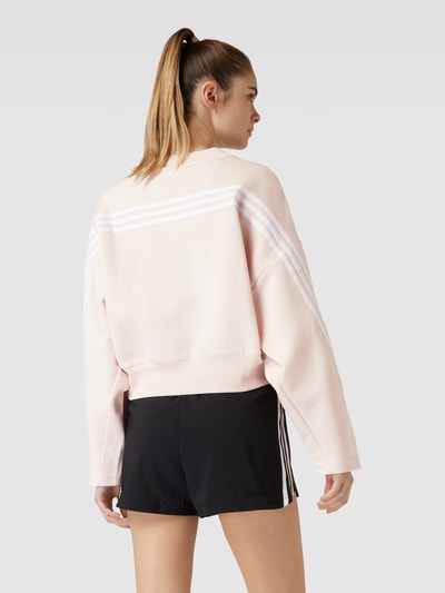 ADIDAS SPORTSWEAR Oversized sweatshirt met labelpatch, model 'CREW' Beige gemêleerd - 5