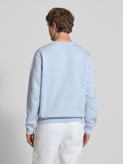 Nike Sweatshirt mit Label-Stitching und Rundhalsausschnitt Hellblau 5
