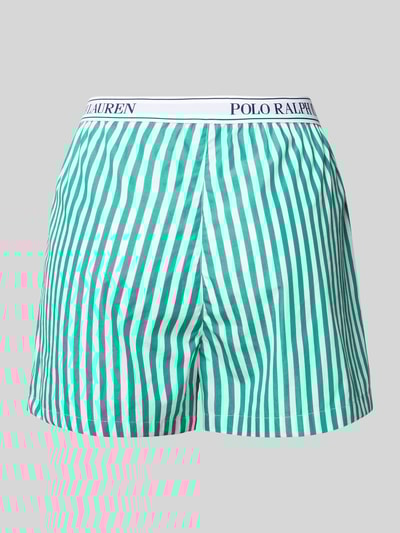 Polo Ralph Lauren Szorty od piżamy o kroju relaxed fit z elastycznym pasem z logo Zielony 3