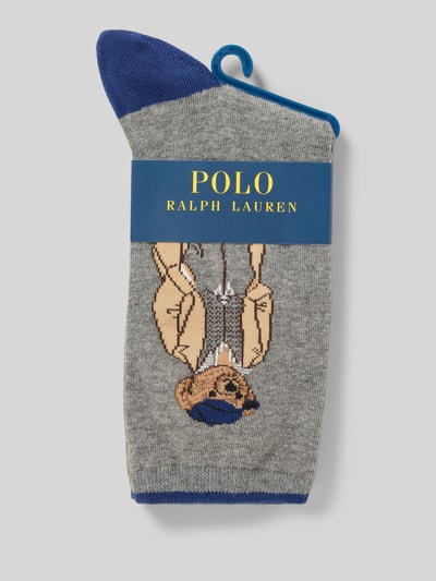 Polo Ralph Lauren Sokken met labeldetail Lichtgrijs - 3