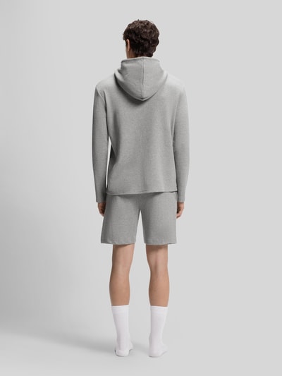 BOSS Regular Fit Sweatshorts aus Baumwoll-Mix Mittelgrau 5
