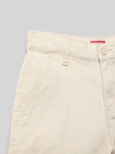 Levi’s® Kids Szorty o kroju relaxed fit z detalem z logo Beżowy 2
