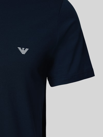 Emporio Armani T-Shirt mit V-Ausschnitt im 2er-Pack Dunkelblau 2