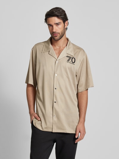 EA7 Emporio Armani Freizeithemd mit Reverskragen Beige 4