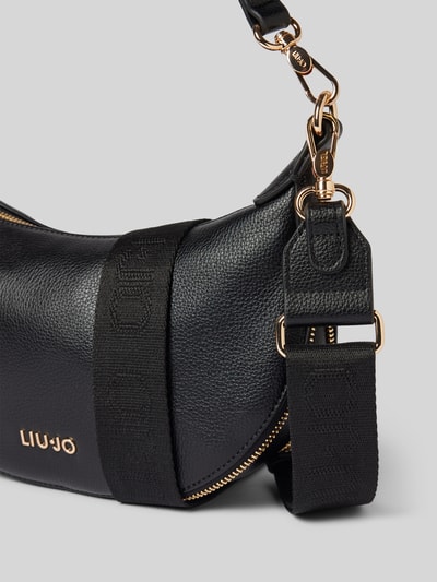 Liu Jo White Handtasche mit Label-Applikation Modell 'KALISKA' Black 3