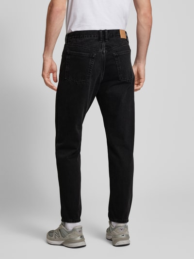 WEEKDAY Relaxed Fit Jeans im 5-Pocket-Design Modell 'Barrel' Black 5