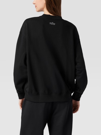 NIKE TRAINING Sweatshirt mit Label-Stitching Black 5