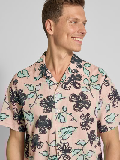 PAUL SMITH Freizeithemd mit Knopfleiste Hellrosa 3