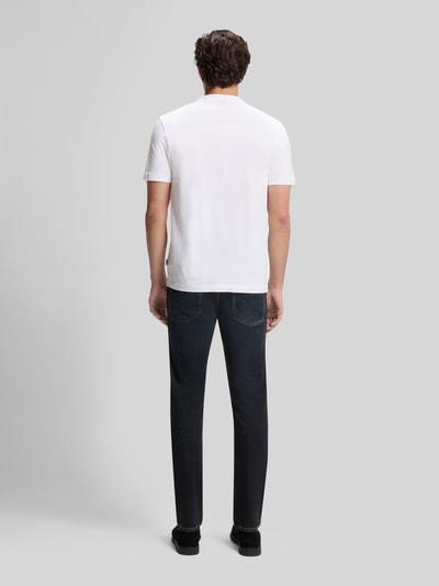 BOSS Orange Regular Fit T-Shirt aus reiner Baumwolle Weiss 5