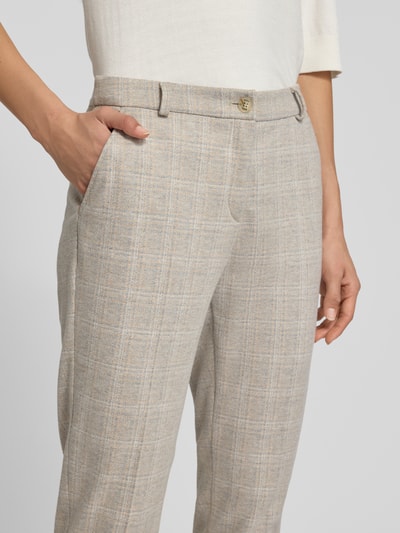 Brax Stoffen broek met achterzakken, model 'MaronS' Beige - 3