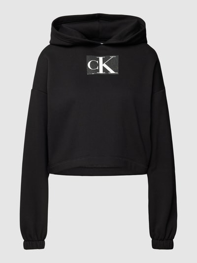 Calvin Klein Jeans Hoodie mit Paillettenbesatz Modell 'SEQUIN' Black 2