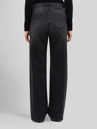 ANGELS Wide leg jeans van katoenmix in 5-pocketmodel Lichtgrijs - 5