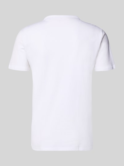 Produktfoto, Slim Fit T-Shirt Set aus Baumwoll-Mix im 3er-Pack von Tommy Hilfiger, Herren T-Shirt in Optik: Unifarben, Jersey Materialverarbeitung, Rückansicht