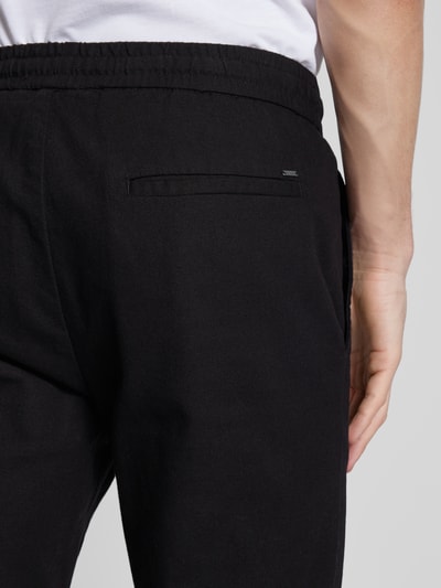 Only & Sons Tapered Fit Hose mit Stretch-Anteil Modell 'LINUS' Black 3