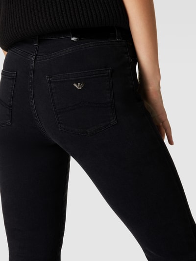 Emporio Armani Jeans mit Label-Patch Anthrazit 3