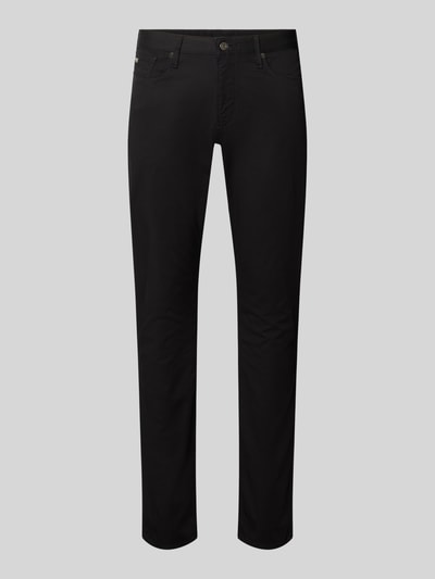 Emporio Armani Skinny Fit Jeans aus Baumwoll-Mix Black 1