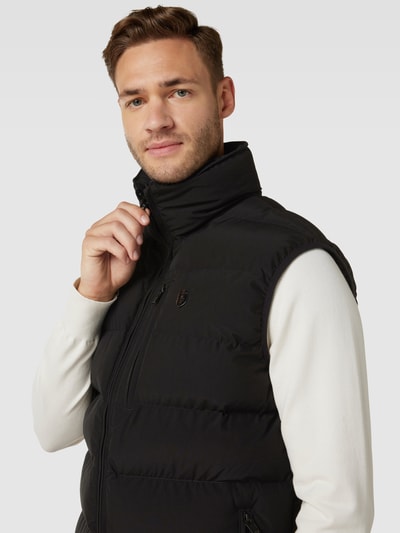 Wellensteyn Steppweste mit Label-Applikation Black 6