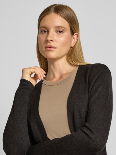 B.Young Cardigan met ribboorden, model 'NONINA' Donkergrijs - 3