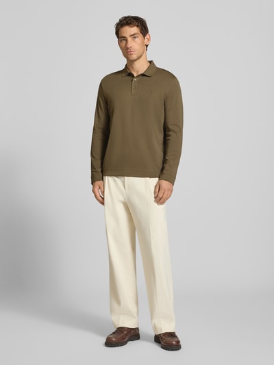 JOOP! COLLECTION Modern Fit Poloshirt aus reiner Baumwolle Modell '01Perolo' Oliv 1