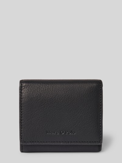 Marc O'Polo Portemonnee van echt rundleer Zwart - 1