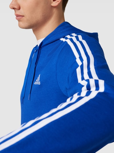 ADIDAS SPORTSWEAR Bluza z kapturem i paskiem w kontrastowym kolorze Niebieski 3