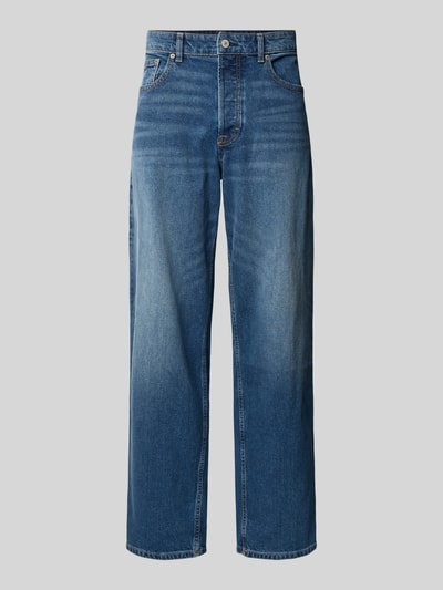 Produktfoto, Straight Fit Jeans aus Baumwoll-Mix von Tommy Jeans, denim, krój straight fit, 5 kieszeni, szlufki, bawełniany materiał