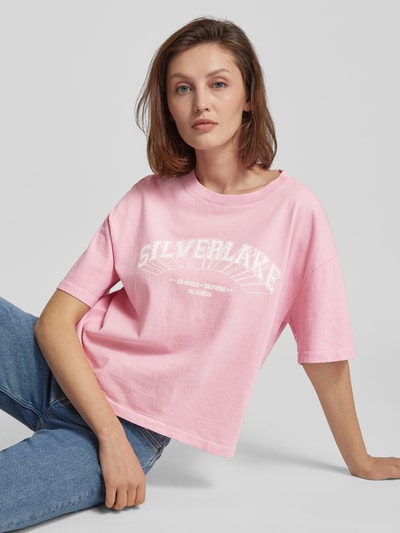 THE KOOPLES T-Shirt mit Motiv-Print Rosa 3