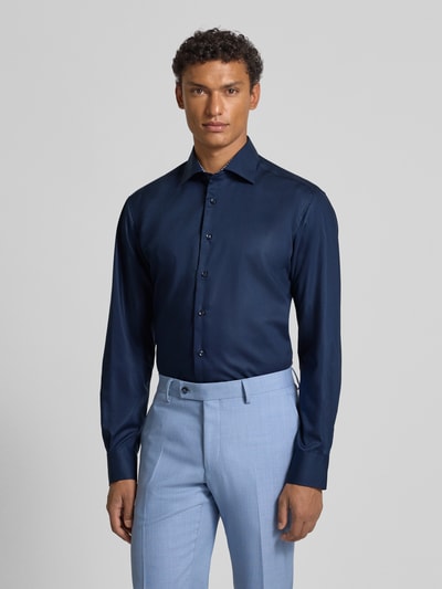 ETERNA Regular Fit Freizeithemd mit Kentkragen Modell 'Kent' Marine 4