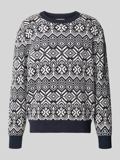 Tommy Hilfiger Pullover mit Logo-Detail Marine 2