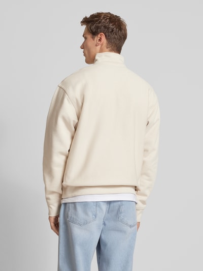 Carhartt Work In Progress Sweatshirt mit Troyer-Kragen Modell 'AMERICAN SCRIPT' Sand 5