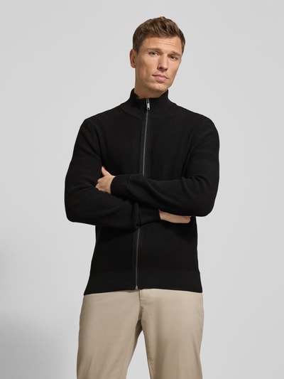 MCNEAL Kurtka z dzianiny z zamkiem błyskawicznym Czarny 4