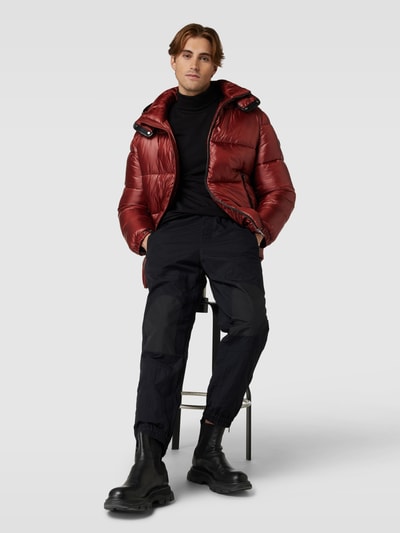 JOOP! Collection Steppjacke mit Reißverschlusstaschen Bordeaux 1