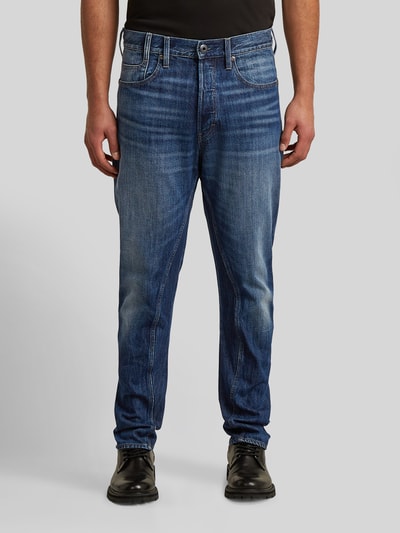 G-Star RAW Tapered Fit Jeans aus reiner Baumwolle Modell 'G-Star Arc' Jeansblau 4